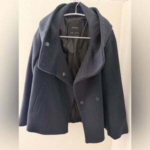 Zara Basic Black Outerwear